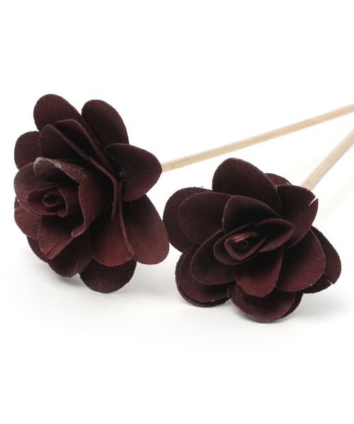 LAKOLE WOOD FLOWER/ウッドフラワー[2P]/アウトレット価格 インテリア用品 オフホワイト FREE ラコレ 184136 and ST アンドエスティ（旧ドットエスティ）