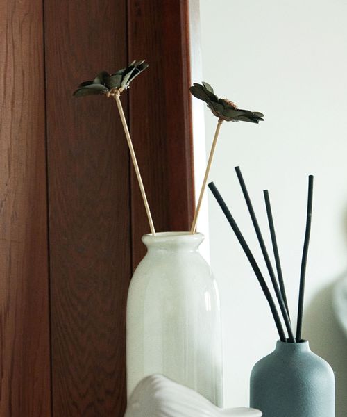 LAKOLE WOOD FLOWER/ウッドフラワー[2P]/アウトレット価格 インテリア用品 ブラック FREE ラコレ 184136 and ST アンドエスティ（旧ドットエスティ）