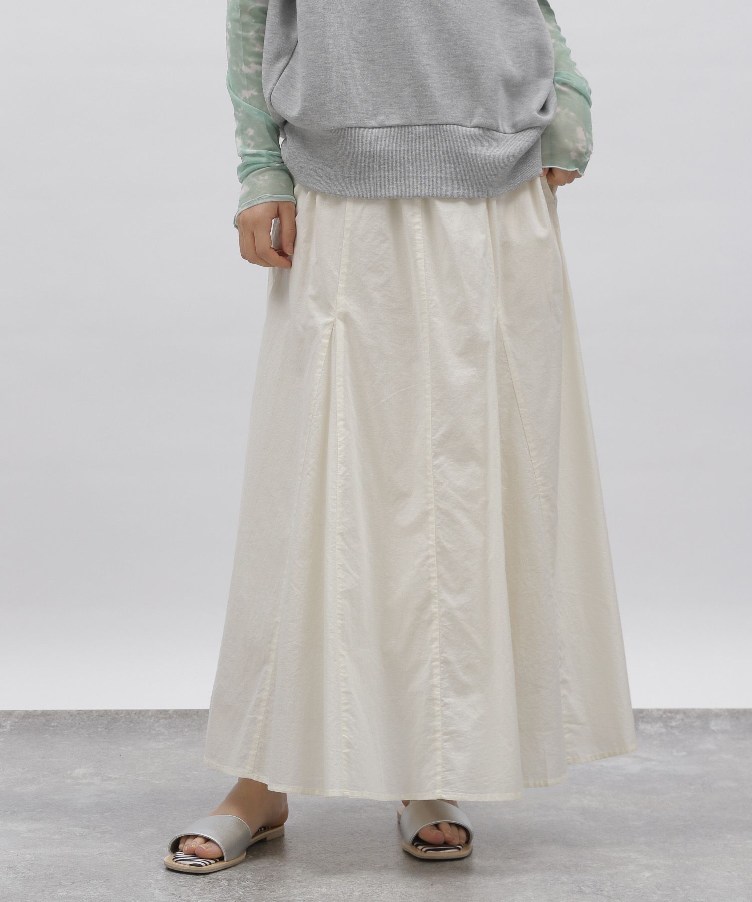 サラマリカ コットンボイル素材 フレアスカート - スカート