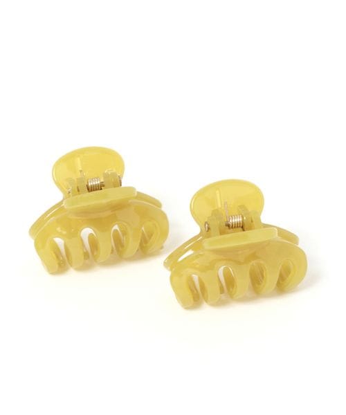LAKOLE カラーミニヘアクリップ2点SET イエロー FREE ウィメンズグッズ ラコレ 190843 and ST アンドエスティ(旧ドットエスティ) LAKOLE カラーミニヘアクリップ2点SET イエロー FREE ウィメンズグッズ ラコレ 190843 and ST アンドエスティ(旧ドットエスティ)