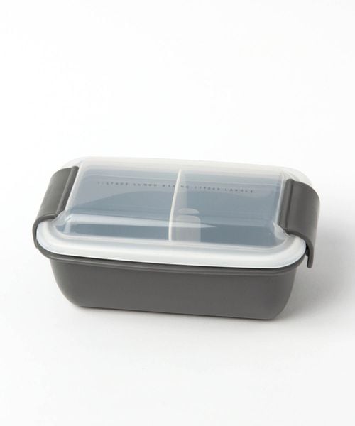 LAKOLE 【一部カラー値下げ】ドーム型ランチボックス[560ml] ランチ用品 チャコールグレー FREE ラコレ 196329 and ST アンドエスティ（旧ドットエスティ）