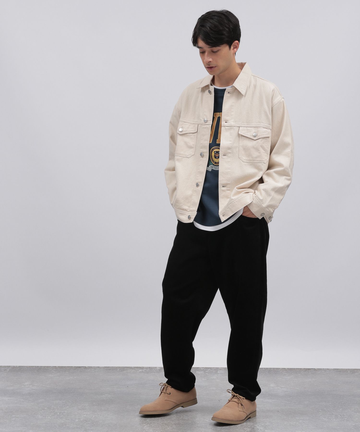 品質保証 MUSICIAN LAD ノースリーブ レイヤード スウェット ニット 