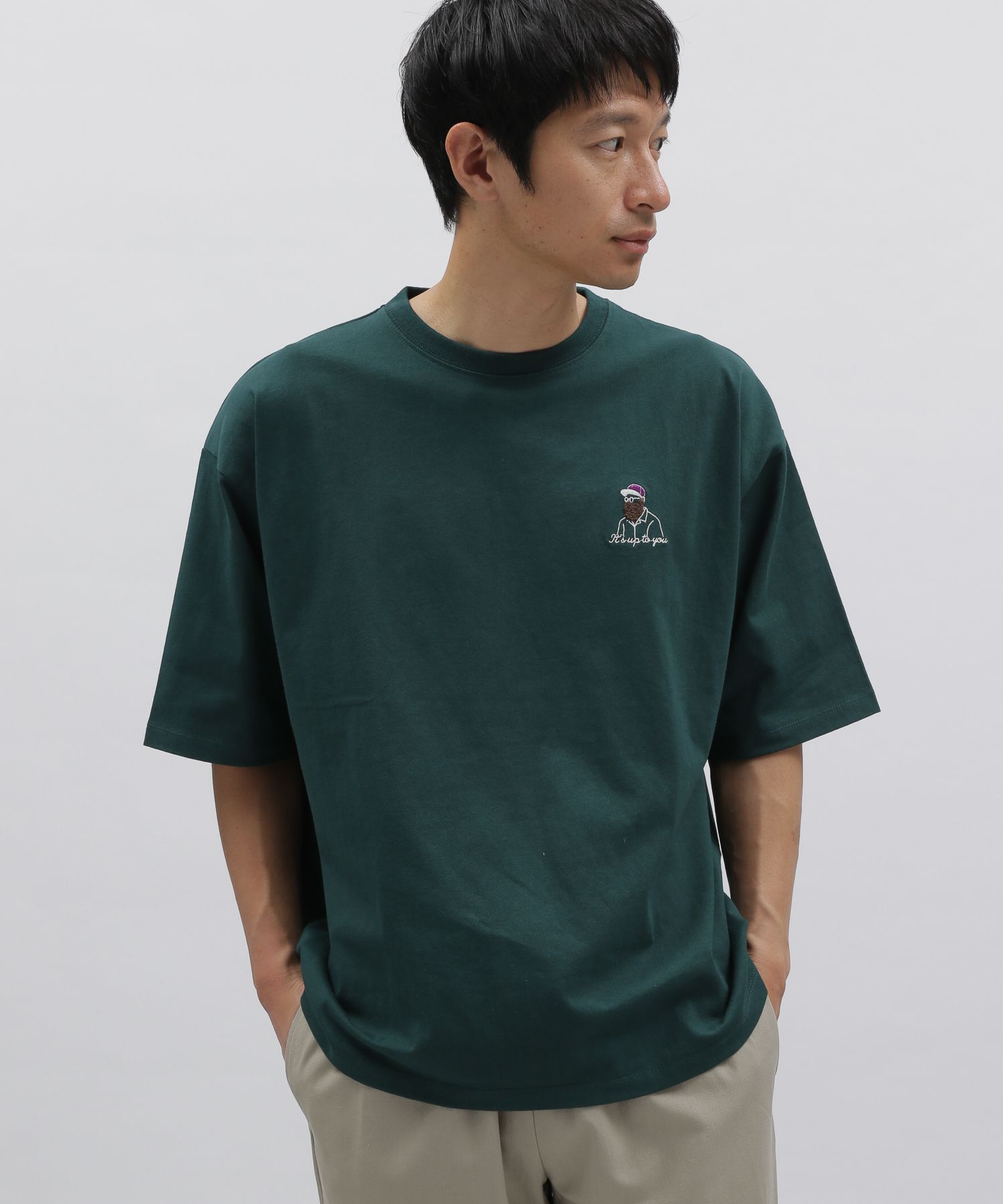 サガラ刺繍ワンポイントTシャツ/アウトレット価格 | [公式]ラコレ