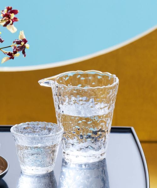 LAKOLE ぽこぽこガラスとっくり 和食器 ホワイト FREE ラコレ 232573 and ST アンドエスティ(旧ドットエスティ) LAKOLE ぽこぽこガラスとっくり 和食器 ホワイト FREE ラコレ 232573 and ST アンドエスティ(旧ドットエスティ)