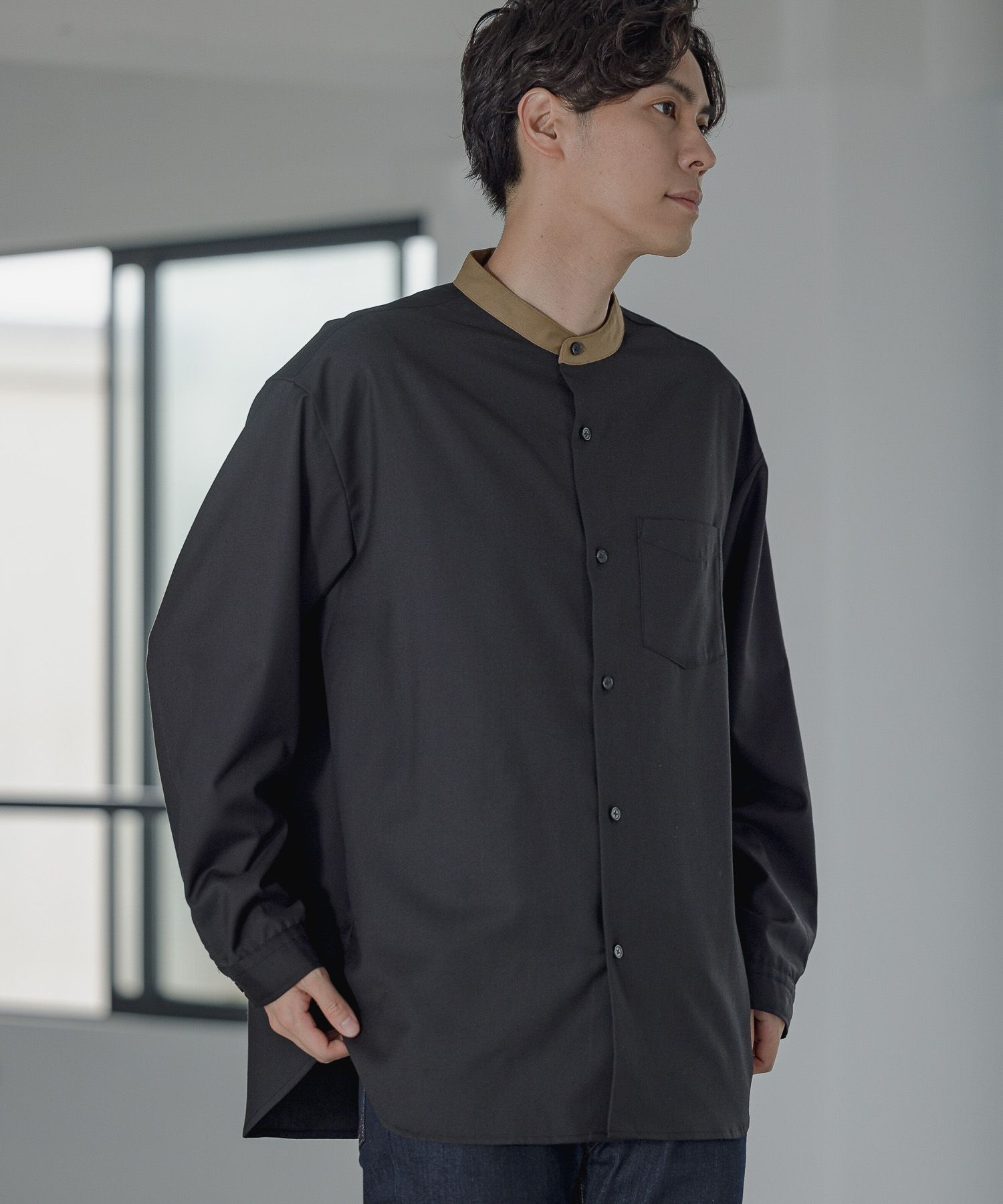 うのにもお得な LAKOLE レギュラーカラーシャツ Mサイズ mundoglass.com