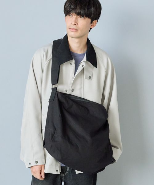 LAKOLE キャンバスバレルショルダーバッグ シルバー FREE メンズグッズ ラコレ 253221 and ST アンドエスティ(旧ドットエスティ) LAKOLE キャンバスバレルショルダーバッグ シルバー FREE メンズグッズ ラコレ 253221 and ST アンドエスティ(旧ドットエスティ)