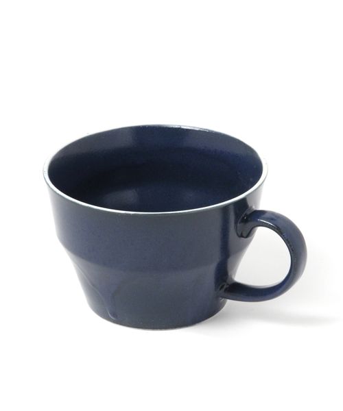 LAKOLE RIM LINEスープマグカップ 洋食器 ネイビー FREE ラコレ 275762 and ST アンドエスティ(旧ドットエスティ) LAKOLE RIM LINEスープマグカップ 洋食器 ネイビー FREE ラコレ 275762 and ST アンドエスティ(旧ドットエスティ)