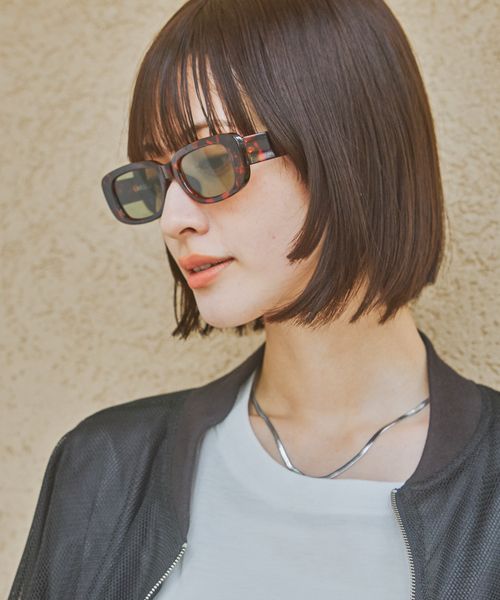 LAKOLE スリムスクエアサングラス ライトベージュ FREE ウィメンズグッズ ラコレ 282446 and ST アンドエスティ(旧ドットエスティ) LAKOLE スリムスクエアサングラス ライトベージュ FREE ウィメンズグッズ ラコレ 282446 and ST アンドエスティ(旧ドットエスティ)