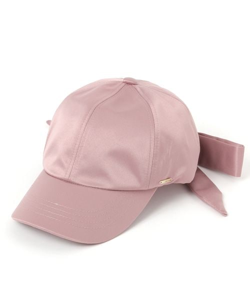 LAKOLE バックリボンサテンキャップ/アウトレット価格 ピンク FREE ウィメンズグッズ ラコレ 282902 and ST アンドエスティ(旧ドットエスティ) LAKOLE バックリボンサテンキャップ/アウトレット価格 ピンク FREE ウィメンズグッズ ラコレ 282902 and ST アンドエスティ(旧ドットエスティ)