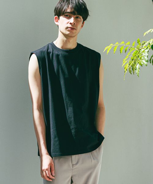LAKOLE ノースリーブカットソー シルバー M メンズインナー ラコレ 283532 and ST アンドエスティ(旧ドットエスティ) LAKOLE ノースリーブカットソー シルバー M メンズインナー ラコレ 283532 and ST アンドエスティ(旧ドットエスティ)
