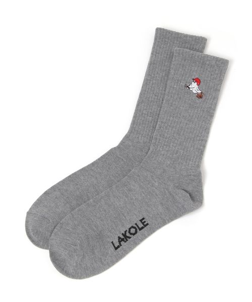 LAKOLE ジャストゴーストソックス グレー FREE メンズグッズ ラコレ 286471 and ST アンドエスティ(旧ドットエスティ) LAKOLE ジャストゴーストソックス グレー FREE メンズグッズ ラコレ 286471 and ST アンドエスティ(旧ドットエスティ)