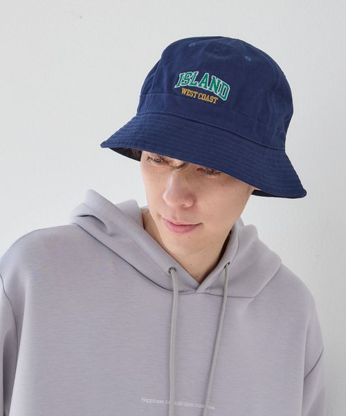 LAKOLE ロゴ刺繍メトロハット ネイビー FREE メンズグッズ ラコレ 287488 and ST アンドエスティ(旧ドットエスティ) LAKOLE ロゴ刺繍メトロハット ネイビー FREE メンズグッズ ラコレ 287488 and ST アンドエスティ(旧ドットエスティ)