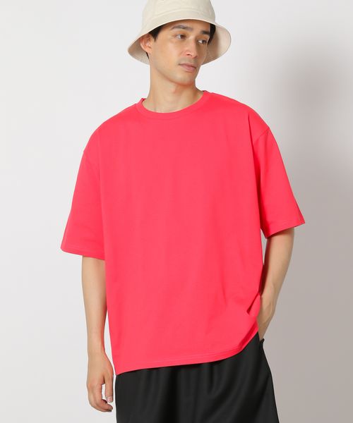 LAKOLE ベーシックカットソー半袖 ピンク XL メンズインナー ラコレ 288094 and ST アンドエスティ(旧ドットエスティ) LAKOLE ベーシックカットソー半袖 ピンク XL メンズインナー ラコレ 288094 and ST アンドエスティ(旧ドットエスティ)