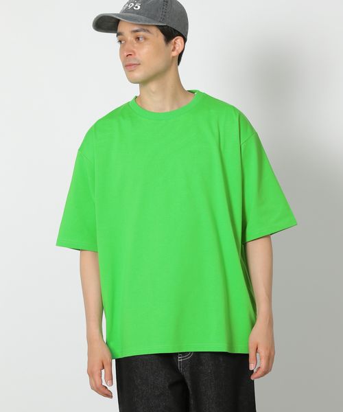 LAKOLE ベーシックカットソー半袖 グリーン M メンズインナー ラコレ 288094 and ST アンドエスティ(旧ドットエスティ) LAKOLE ベーシックカットソー半袖 グリーン M メンズインナー ラコレ 288094 and ST アンドエスティ(旧ドットエスティ)