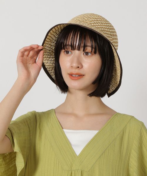 LAKOLE リボン付きペーパーハット ライトベージュ FREE ウィメンズグッズ ラコレ 288133 and ST アンドエスティ(旧ドットエスティ) LAKOLE リボン付きペーパーハット ライトベージュ FREE ウィメンズグッズ ラコレ 288133 and ST アンドエスティ(旧ドットエスティ)