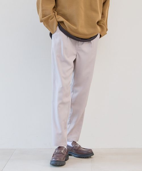 LAKOLE DRYスリムパンツ ライトグレー M メンズボトムス ラコレ 289675 and ST アンドエスティ(旧ドットエスティ) LAKOLE DRYスリムパンツ ライトグレー M メンズボトムス ラコレ 289675 and ST アンドエスティ(旧ドットエスティ)