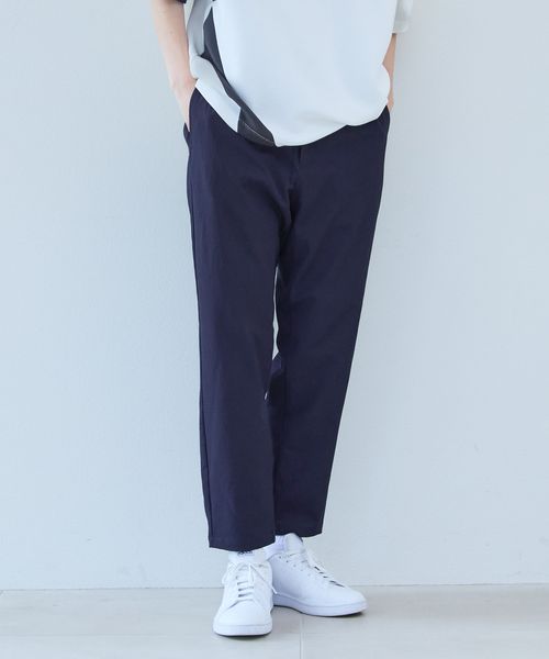 LAKOLE 【セットアップ可】DRYワッシャーSLIMパンツ ネイビー M メンズボトムス ラコレ 289694 and ST アンドエスティ(旧ドットエスティ) LAKOLE 【セットアップ可】DRYワッシャーSLIMパンツ ネイビー M メンズボトムス ラコレ 289694 and ST アンドエスティ(旧ドットエスティ)