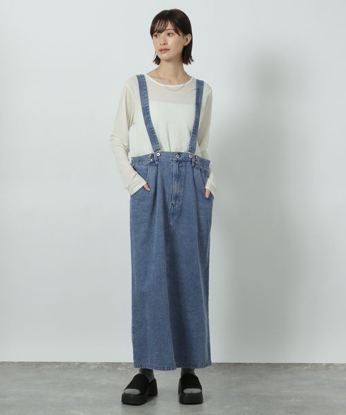 LAKOLE 2WAYデニムジャンスカ ライトブルー L ウィメンズワンピース&チュニック ラコレ 290786 and ST アンドエスティ(旧ドットエスティ) LAKOLE 2WAYデニムジャンスカ ライトブルー L ウィメンズワンピース&チュニック ラコレ 290786 and ST アンドエスティ(旧ドットエスティ)