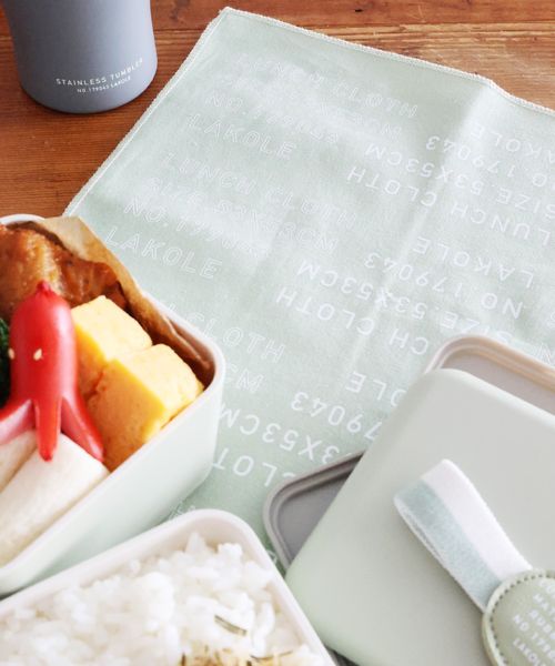 LAKOLE ランチクロス ランチ用品 グリーン FREE ラコレ 291052 and ST アンドエスティ(旧ドットエスティ) LAKOLE ランチクロス ランチ用品 グリーン FREE ラコレ 291052 and ST アンドエスティ(旧ドットエスティ)