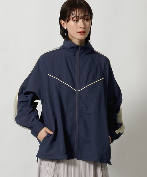 シアー配色トラックジャケット | [公式]ラコレ（LAKOLE）通販