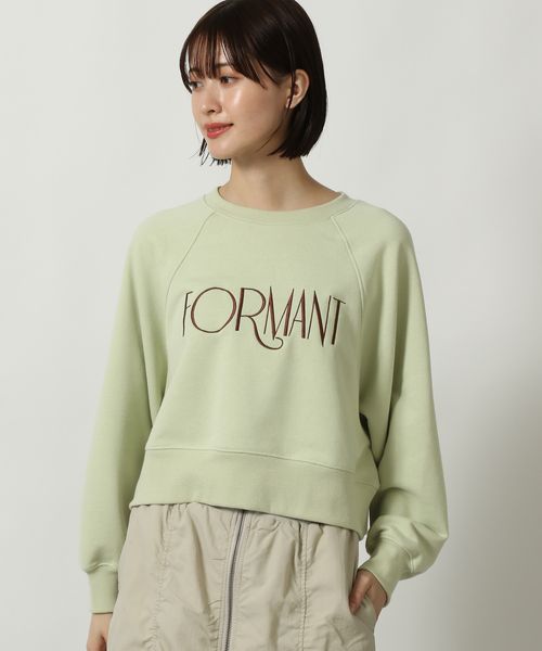 LAKOLE 刺繍ロゴ裏毛プルオーバー グリーン FREE ウィメンズインナー ラコレ 293748 and ST アンドエスティ(旧ドットエスティ) LAKOLE 刺繍ロゴ裏毛プルオーバー グリーン FREE ウィメンズインナー ラコレ 293748 and ST アンドエスティ(旧ドットエスティ)