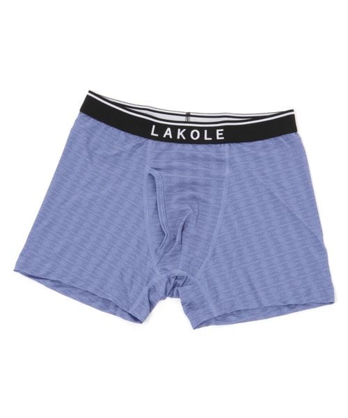 LAKOLE オルテガ柄プリントボクサーパンツ ライトブルー S メンズグッズ ラコレ 299335 and ST アンドエスティ(旧ドットエスティ) LAKOLE オルテガ柄プリントボクサーパンツ ライトブルー S メンズグッズ ラコレ 299335 and ST アンドエスティ(旧ドットエスティ)