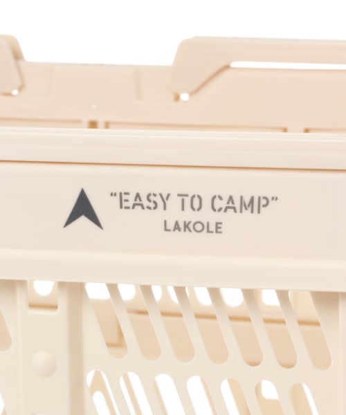 EASY TO CAMP】折り畳みコンテナ(L) | [公式]ラコレ（LAKOLE）通販