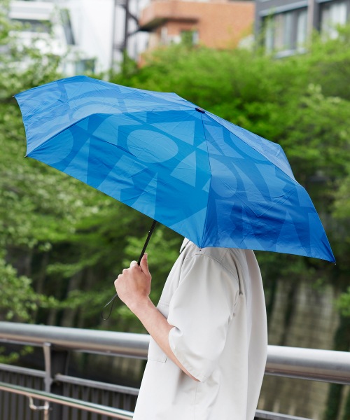 【晴雨兼用】タイポパターン折り畳み傘