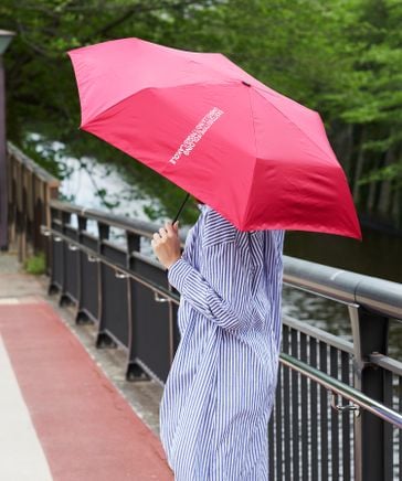【晴雨兼用】タイポロゴ折り畳み傘