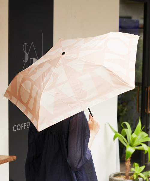 【軽量】タイポパターン折り畳み傘
