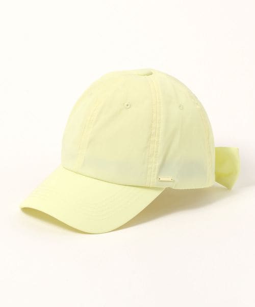 LAKOLE バックリボンキャップ イエロー FREE ウィメンズグッズ ラコレ 322583 and ST アンドエスティ(旧ドットエスティ) LAKOLE バックリボンキャップ イエロー FREE ウィメンズグッズ ラコレ 322583 and ST アンドエスティ(旧ドットエスティ)