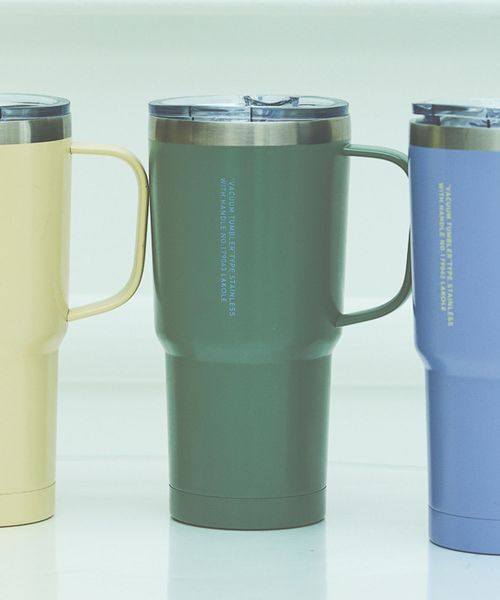 LAKOLE 新色入荷【保冷・保温】フタ&ハンドル付きタンブラー ドリンク用品 グリーン FREE ラコレ 323162 and ST アンドエスティ(旧ドットエスティ) LAKOLE 新色入荷【保冷・保温】フタ&ハンドル付きタンブラー ドリンク用品 グリーン FREE ラコレ 323162 and ST アンドエスティ(旧ドットエスティ)