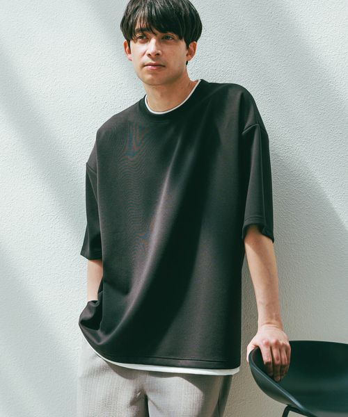 LAKOLE ダンボールレイヤー半袖T シルバー L メンズインナー ラコレ 323570 and ST アンドエスティ(旧ドットエスティ) LAKOLE ダンボールレイヤー半袖T シルバー L メンズインナー ラコレ 323570 and ST アンドエスティ(旧ドットエスティ)