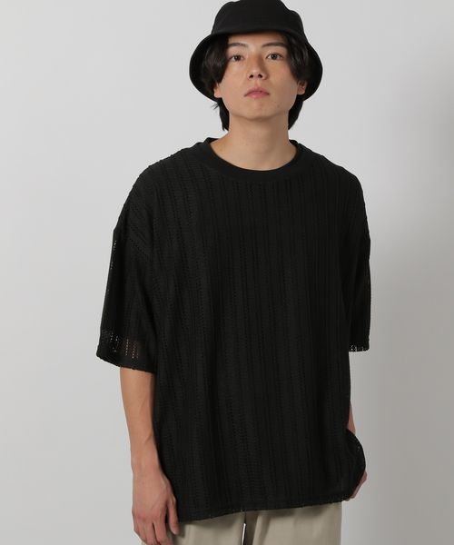 LAKOLE 【2枚セット】レースアンサンブル半袖T シルバー L メンズインナー ラコレ 323572 and ST アンドエスティ(旧ドットエスティ) LAKOLE 【2枚セット】レースアンサンブル半袖T シルバー L メンズインナー ラコレ 323572 and ST アンドエスティ(旧ドットエスティ)