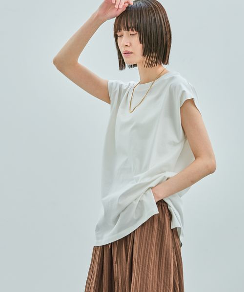 LAKOLE 【接触冷感】coolfiverノースリーブ ライトグレー FREE ウィメンズインナー ラコレ 328182 and ST アンドエスティ(旧ドットエスティ) LAKOLE 【接触冷感】coolfiverノースリーブ ライトグレー FREE ウィメンズインナー ラコレ 328182 and ST アンドエスティ(旧ドットエスティ)