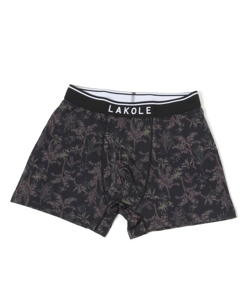 LAKOLE パームツリーボクサーパンツ シルバー S メンズグッズ ラコレ 329375 and ST アンドエスティ(旧ドットエスティ) LAKOLE パームツリーボクサーパンツ シルバー S メンズグッズ ラコレ 329375 and ST アンドエスティ(旧ドットエスティ)
