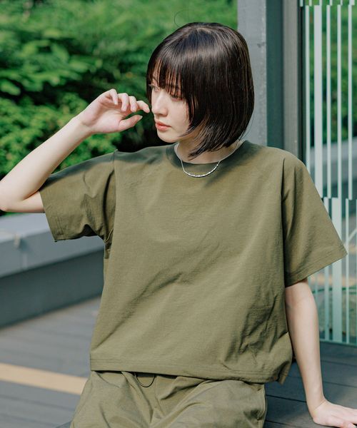 LAKOLE カットドロストプルオーバー カーキ FREE ウィメンズインナー ラコレ 329613 and ST アンドエスティ(旧ドットエスティ) LAKOLE カットドロストプルオーバー カーキ FREE ウィメンズインナー ラコレ 329613 and ST アンドエスティ(旧ドットエスティ)