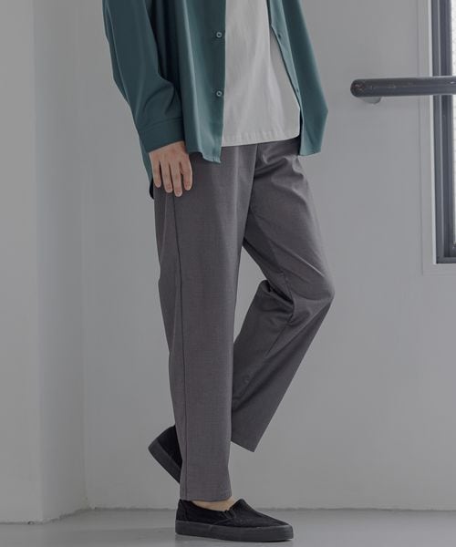 LAKOLE スムースTRスリムパンツ/アウトレット価格 グレー S メンズボトムス ラコレ 349175 and ST アンドエスティ(旧ドットエスティ) LAKOLE スムースTRスリムパンツ/アウトレット価格 グレー S メンズボトムス ラコレ 349175 and ST アンドエスティ(旧ドットエスティ)