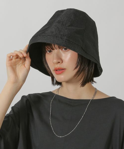 LAKOLE ジュート風ハット シルバー FREE ウィメンズグッズ ラコレ 414750 and ST アンドエスティ(旧ドットエスティ) LAKOLE ジュート風ハット シルバー FREE ウィメンズグッズ ラコレ 414750 and ST アンドエスティ(旧ドットエスティ)