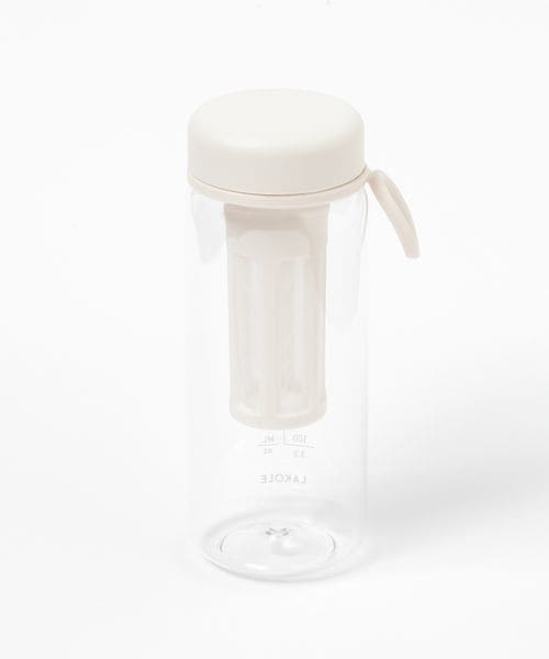 LAKOLE ストレーナーボトル600ml レジャー用品 ベージュ FREE ラコレ 415629 and ST アンドエスティ(旧ドットエスティ) LAKOLE ストレーナーボトル600ml レジャー用品 ベージュ FREE ラコレ 415629 and ST アンドエスティ(旧ドットエスティ)