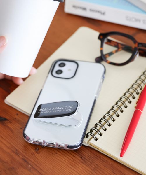 LAKOLE ミラーiPhoneケース[iPhone12/12PRO] ガジェット シルバー FREE ラコレ 450063 and ST アンドエスティ（旧ドットエスティ）