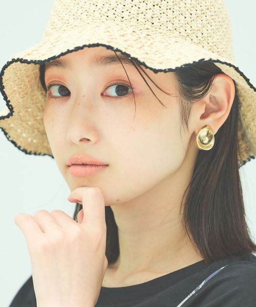 LAKOLE ニュアンスしずくイヤリング ホワイト FREE ウィメンズグッズ ラコレ 451222 and ST アンドエスティ(旧ドットエスティ) LAKOLE ニュアンスしずくイヤリング ホワイト FREE ウィメンズグッズ ラコレ 451222 and ST アンドエスティ(旧ドットエスティ)