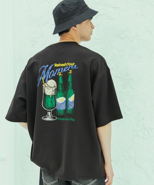LAKOLE ダイナーバックプリントT シルバー M メンズインナー ラコレ 455521 and ST アンドエスティ(旧ドットエスティ) LAKOLE ダイナーバックプリントT シルバー M メンズインナー ラコレ 455521 and ST アンドエスティ(旧ドットエスティ)
