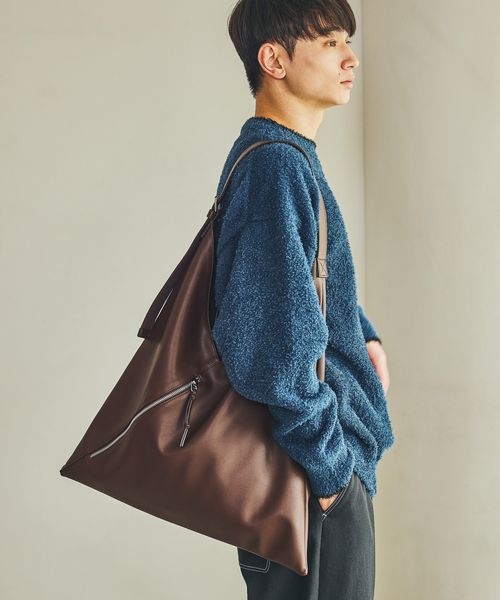 LAKOLE サンカクZIPトートバッグ ライトベージュ FREE メンズグッズ ラコレ 490058 and ST アンドエスティ(旧ドットエスティ) LAKOLE サンカクZIPトートバッグ ライトベージュ FREE メンズグッズ ラコレ 490058 and ST アンドエスティ(旧ドットエスティ)