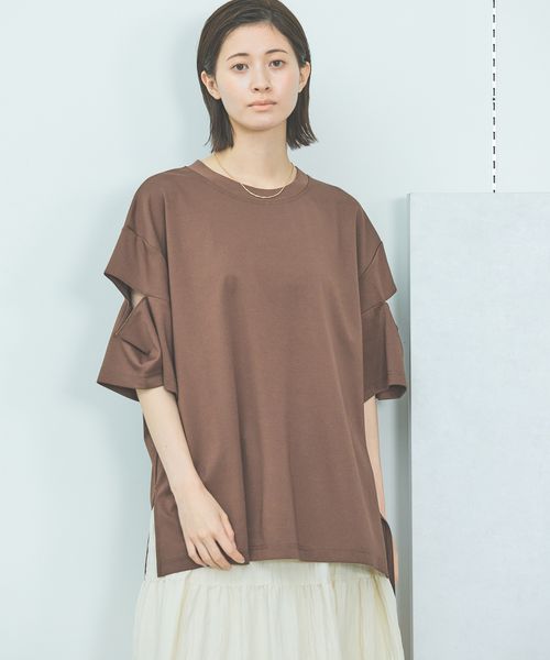 LAKOLE 【欠品カラー追加予約開始】カットアウトTEE ライトベージュ L ウィメンズインナー ラコレ 490868 and ST アンドエスティ(旧ドットエスティ) LAKOLE 【欠品カラー追加予約開始】カットアウトTEE ライトベージュ L ウィメンズインナー ラコレ 490868 and ST アンドエスティ(旧ドットエスティ)