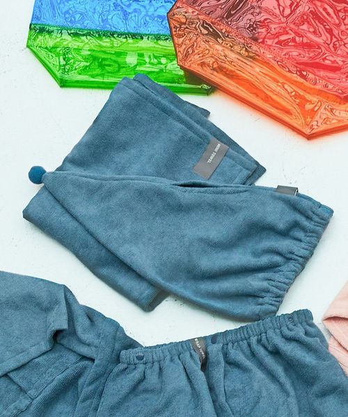 LAKOLE 【らこれキッズ】タオルヘアキャップ ベビー&キッズ ブルー FREE ラコレ 491654 and ST アンドエスティ(旧ドットエスティ) LAKOLE 【らこれキッズ】タオルヘアキャップ ベビー&キッズ ブルー FREE ラコレ 491654 and ST アンドエスティ(旧ドットエスティ)