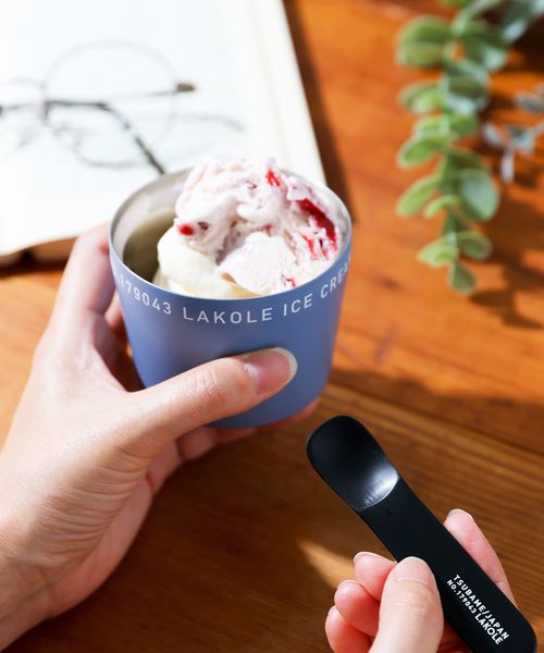 LAKOLE ステンレスアイスクリームカップ ドリンク用品 ライトブルー FREE ラコレ 496520 and ST アンドエスティ(旧ドットエスティ) LAKOLE ステンレスアイスクリームカップ ドリンク用品 ライトブルー FREE ラコレ 496520 and ST アンドエスティ(旧ドットエスティ)