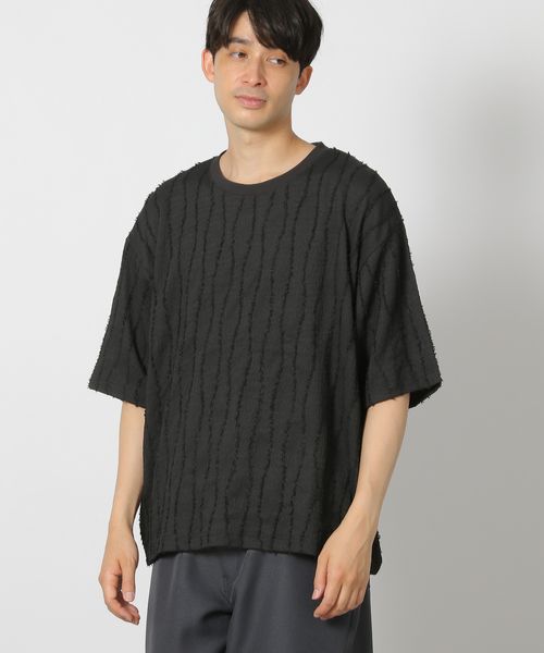 LAKOLE フリンジTEE シルバー M メンズインナー ラコレ 497590 and ST アンドエスティ(旧ドットエスティ) LAKOLE フリンジTEE シルバー M メンズインナー ラコレ 497590 and ST アンドエスティ(旧ドットエスティ)