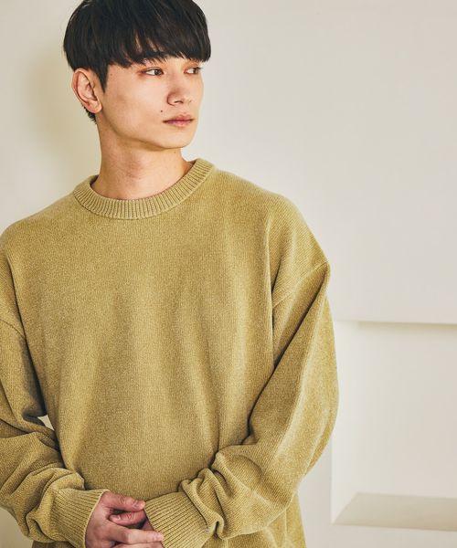 LAKOLE カラーモールニットプルオーバー イエロー XL メンズインナー ラコレ 497887 and ST アンドエスティ(旧ドットエスティ) LAKOLE カラーモールニットプルオーバー イエロー XL メンズインナー ラコレ 497887 and ST アンドエスティ(旧ドットエスティ)