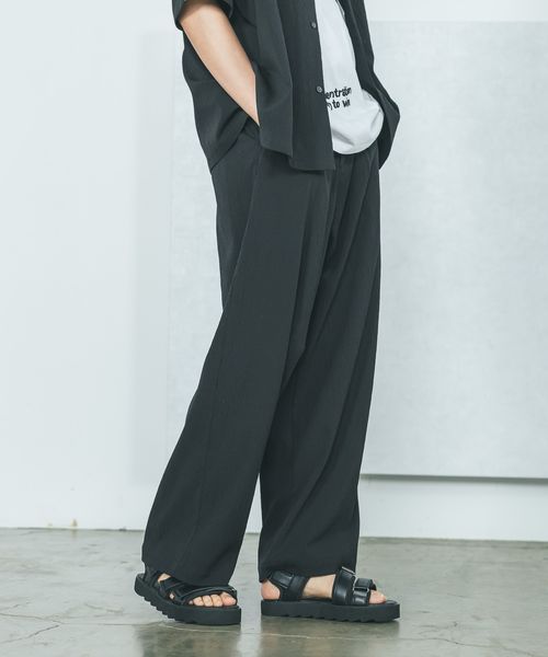 LAKOLE 楊柳ジャガードパンツ シルバー L メンズボトムス ラコレ 499146 and ST アンドエスティ(旧ドットエスティ) LAKOLE 楊柳ジャガードパンツ シルバー L メンズボトムス ラコレ 499146 and ST アンドエスティ(旧ドットエスティ)
